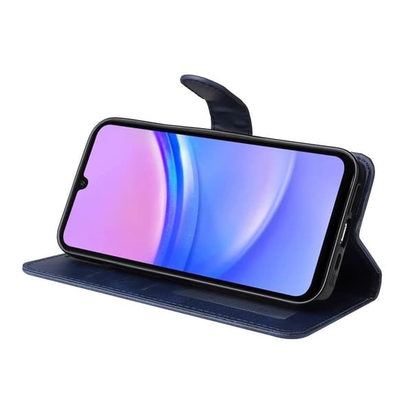 SKALO Samsung A17 PU-läder Plånboksfodral