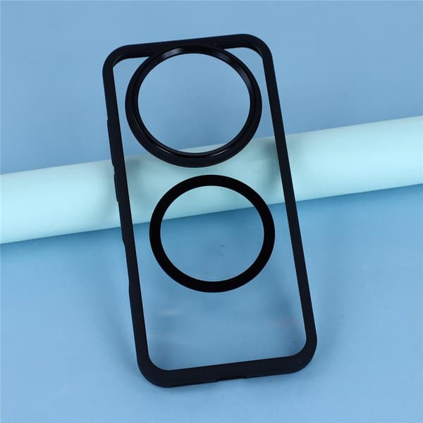 SKALO TPU Hybrid Magnetring Cover til Honor Magic8 Pro - Sort