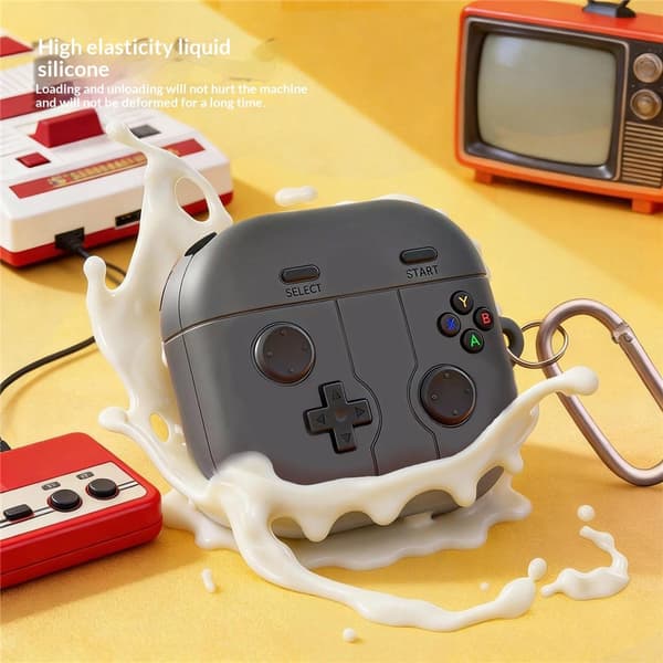 SKALO Game Controller Silikone Cover til Samsung Galaxy Buds4 - Grøn