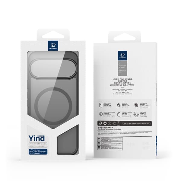 DUX DUCIS Yind Series Matte Finish Cover til Google Pixel 11 Pro - Sort