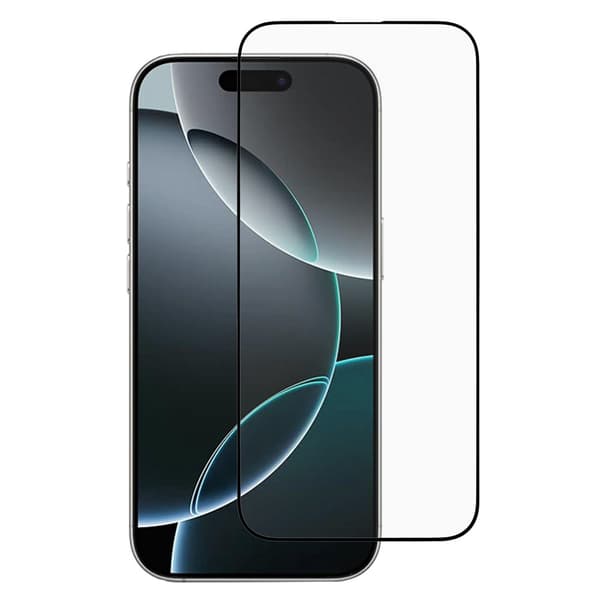 SKALO FULL-FIT Hærdet Glas Skærmbeskyttelse til iPhone 18 Pro Max  - Sort