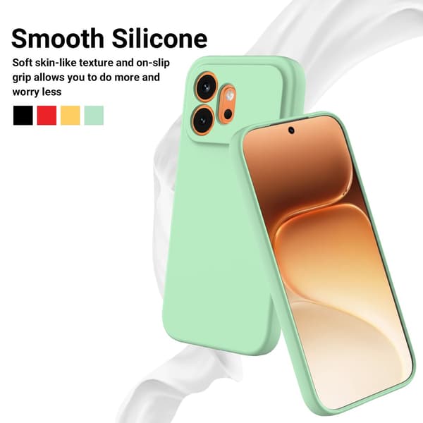 SKALO Tynd Silikone Cover til Honor 600 - Grøn