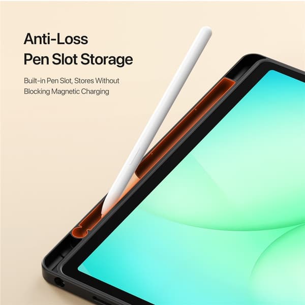 DUX DUCIS Samsung Galaxy Tab A11+ Vers Series Cover - Sort