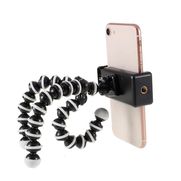 SKALO Mustekala Tripod Puhelinpidike - Musta