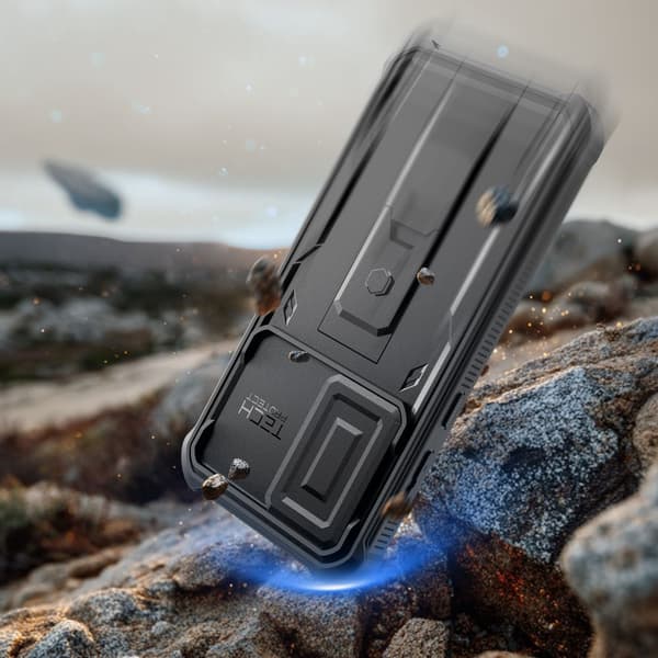Tech-Protect Kevlar Cam+ 360° Cover med front til Samsung Galaxy A37 5G - Sort
