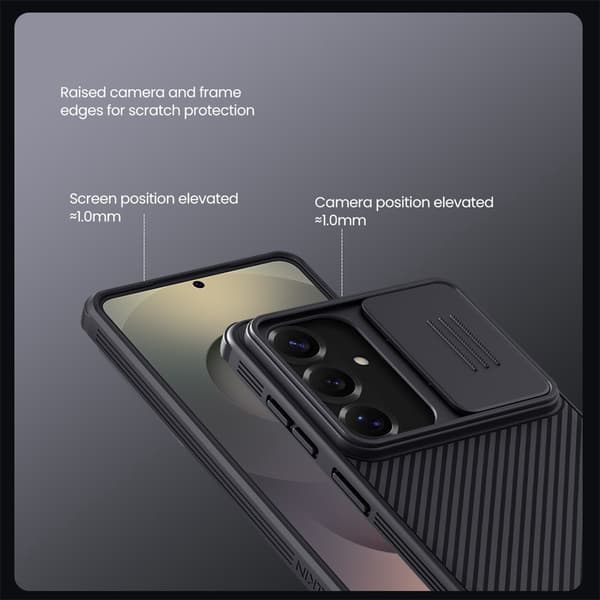 NILLKIN CamShield Pro Series Cover til Samsung Galaxy S26 - Sort