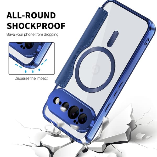 SKALO Slim Cover til Google Pixel 11 Pro XL - Blå
