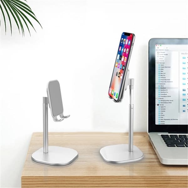 SKALO Teleskopisk Mobilholder - Sølv