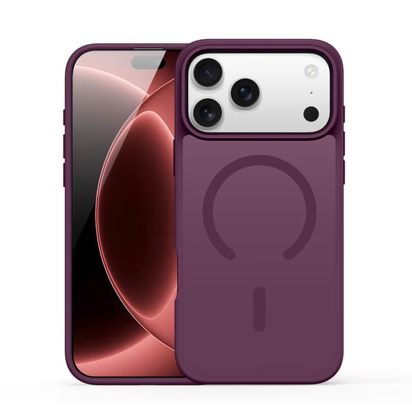 DUX DUCIS Yind Series Matte Finish Cover til iPhone 18 Pro - Vin rød