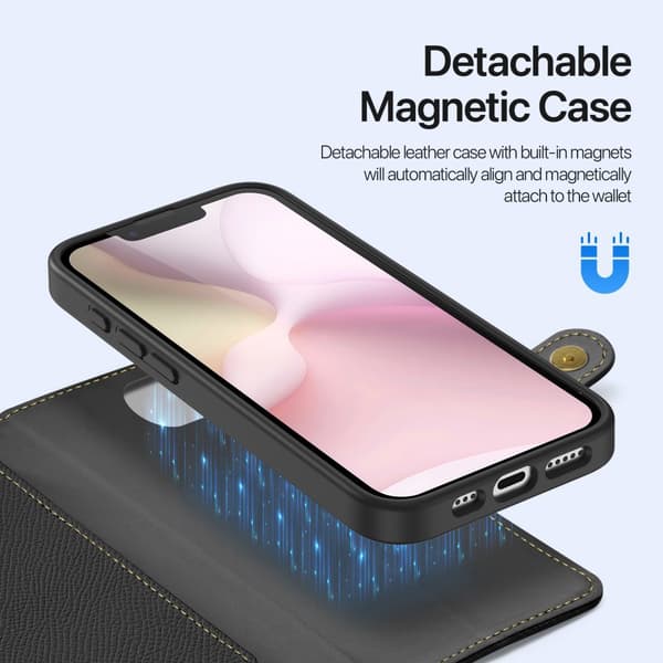DUX DUCIS Lawa Series Flip Cover til iPhone 17e - Sort