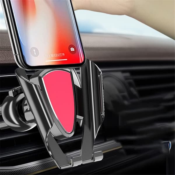 SKALO Gravity Mobilholder til Bilens Luftventil - Grå