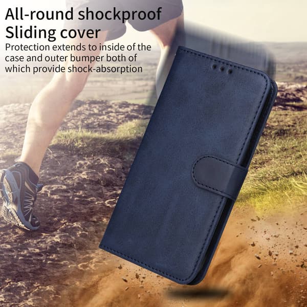 SKALO PU-läder Plånboksfodral för Google Pixel 10a