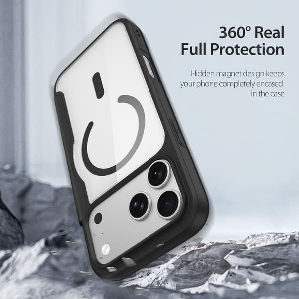 DUX DUCIS Skin X Pro Flip Cover til iPhone 18 Pro Max - Sort