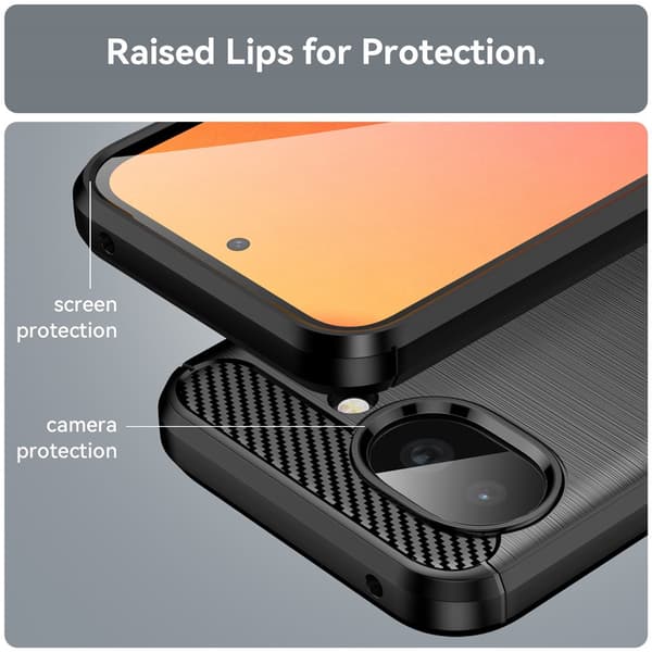 SKALO Armor Carbon Skal för Google Pixel 10a