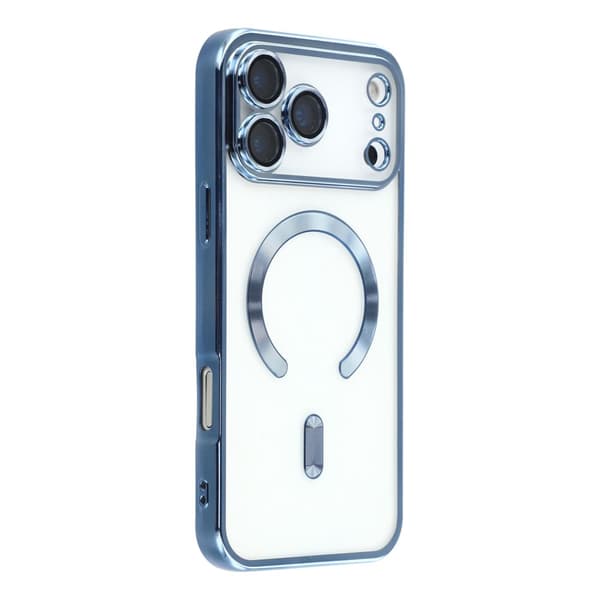 SKALO Metallic TPU Cover til iPhone 18 Pro Max - Blå