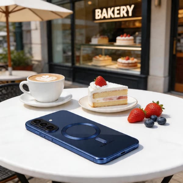 Tech-Protect MagFlex MagSafe Cover til Samsung Galaxy A57 5G - Marineblå
