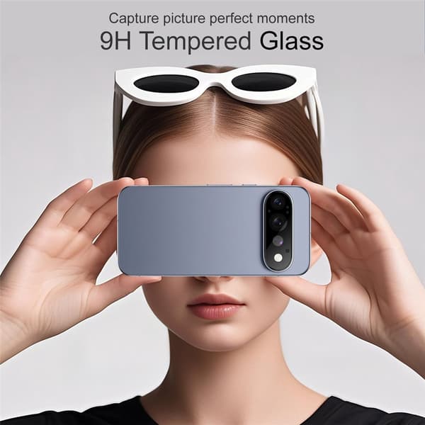 IMAK Kamerabeskyttelse af hærdet glas til Google Pixel 11 Pro - Sort
