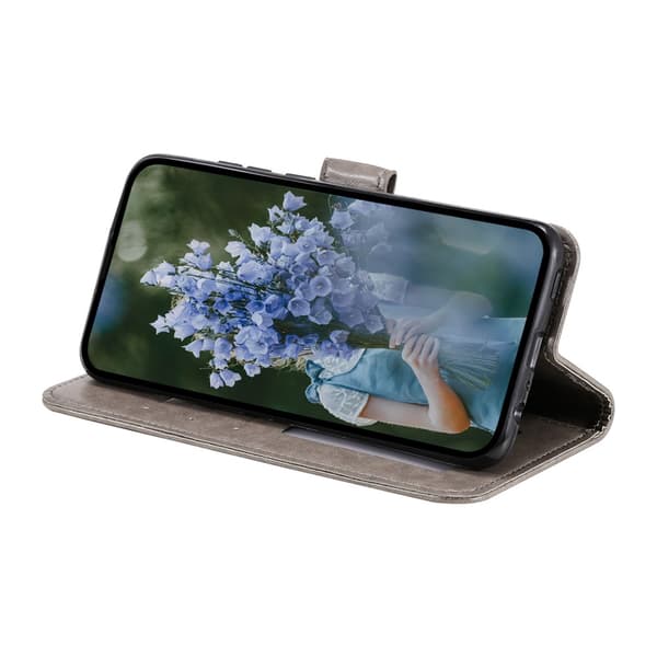 SKALO Mandala Flip Cover til Google Pixel 10a - Grå