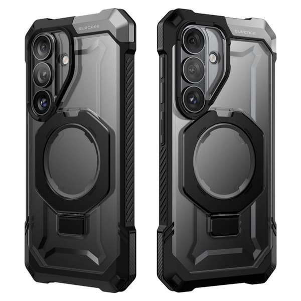 SUPCASE UB Grip Mag MagSafe Cover med stativ til Samsung Galaxy S26 - Sort
