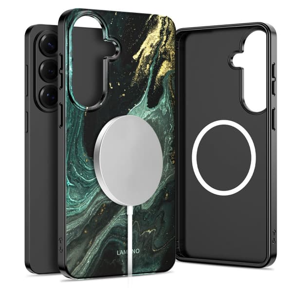 Tech-Protect Lamano MagSafe Cover til Samsung Galaxy A57 5G - Verde Aura