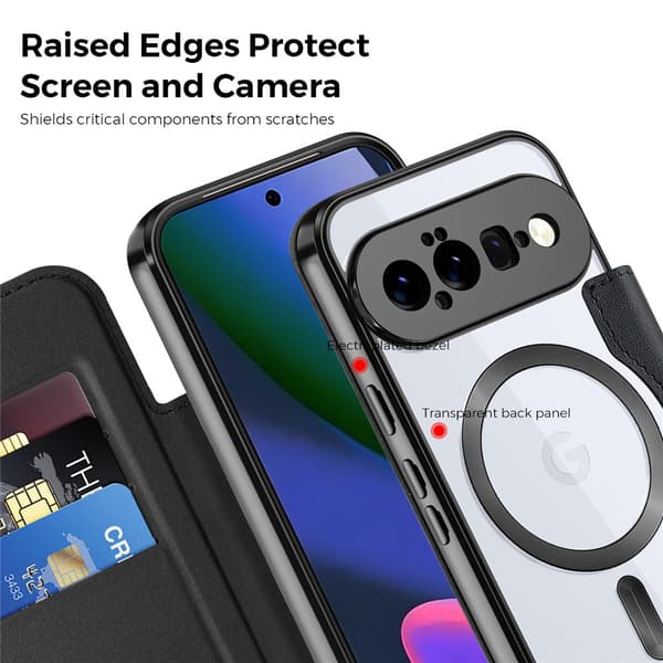 SKALO Slim Cover til Google Pixel 11 - Sort