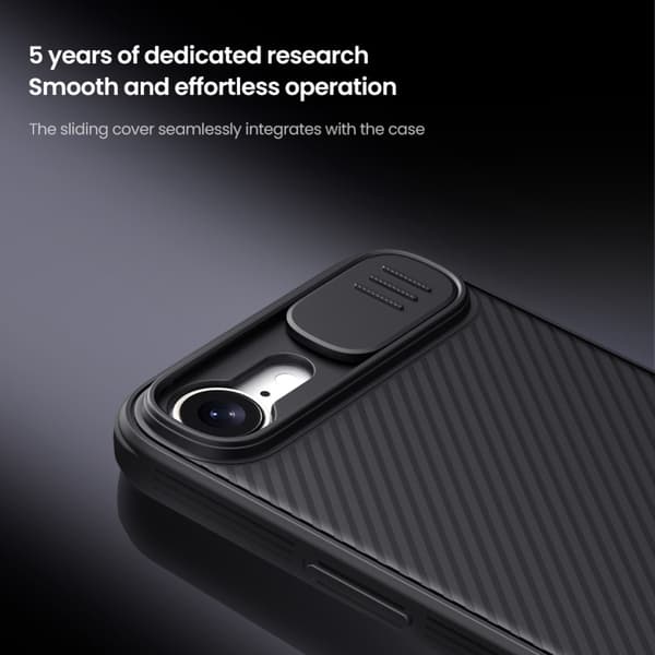 NILLKIN CamShield Pro Series Cover til iPhone 17e - Sort