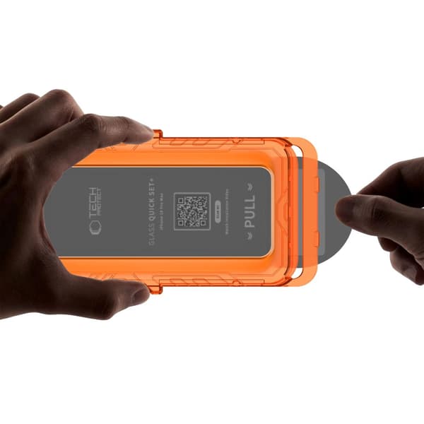 2-PAK Tech-Protect Quick Set Spy+ Privacy Skærmbeskyttelse i Hærdet glas til iPhone 18 Pro Max - Sort