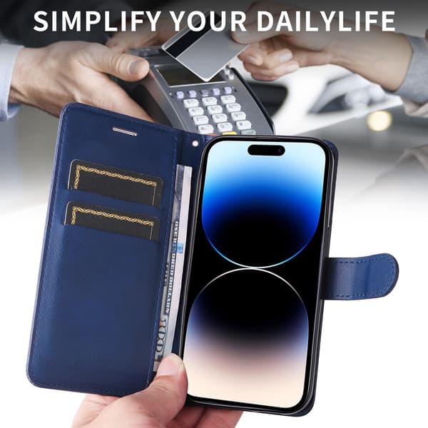 SKALO PU-läder Plånboksfodral för Nothing Phone (4a)