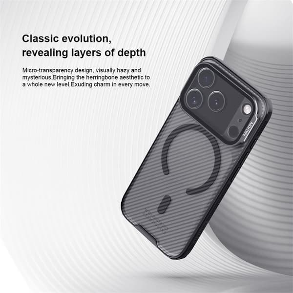 NILLKIN Camshield Prop Magnetic Series Cover til iPhone 18 Pro - Sort