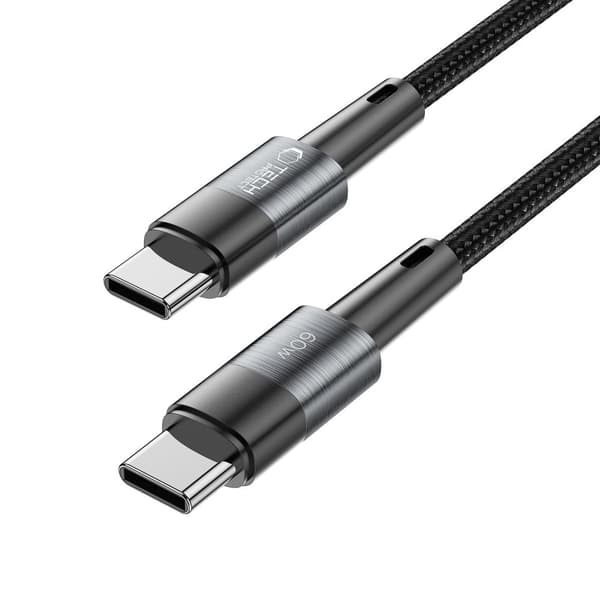 Tech-Protect UltraBoost USB-C-kaapeli 60W 1 m - Harmaa