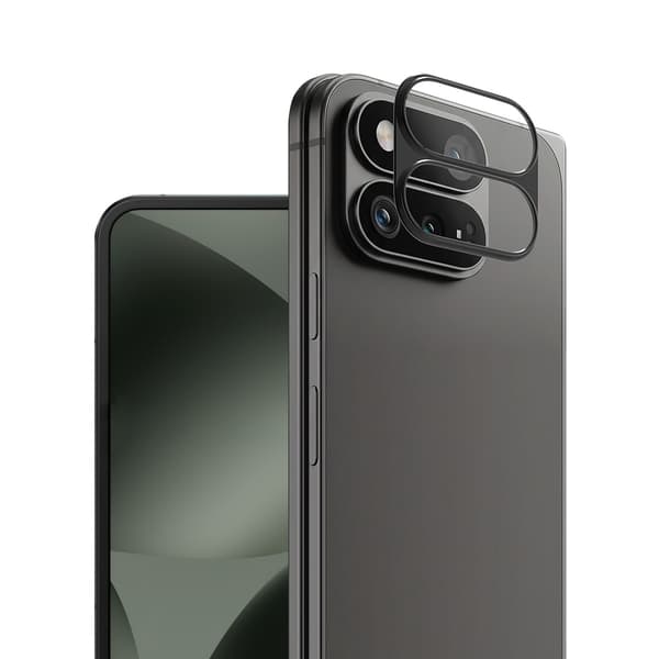 IMAK Metallinen kamerasuoja sopii Google Pixel 11 Pro Fold - Musta