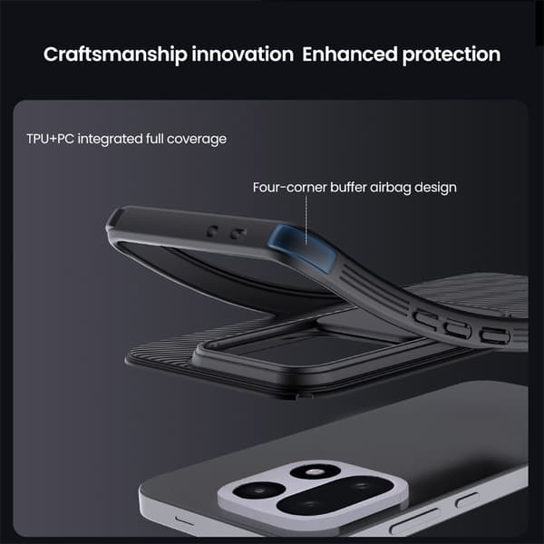 NILLKIN OnePlus 15 CamShield Pro Series Cover - Sort
