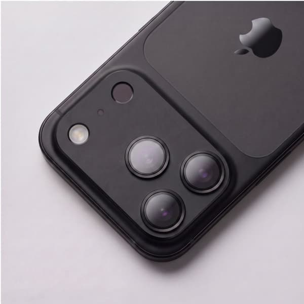 Tech-Protect Camfull Fit+ Kamerabeskyttelse Aluminium og Hærdet glas til iPhone 18 Pro Max - Sort