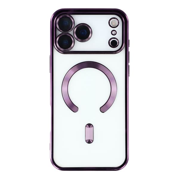 SKALO Metallic TPU Cover til iPhone 18 Pro Max - Lilla