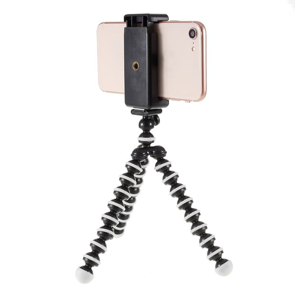 SKALO Blæksprutte Tripod Mobilholder - Sort