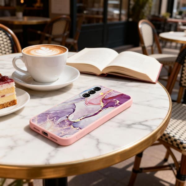Tech-Protect Icon Silikonskal för Samsung Galaxy A27 5G  - Marble