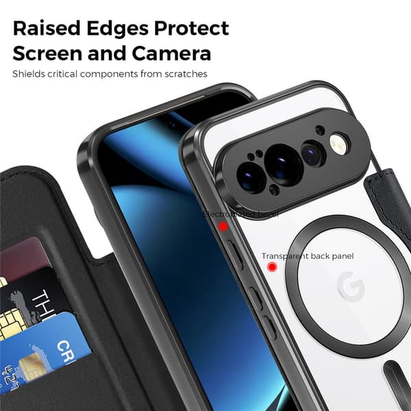SKALO Slim Cover til Google Pixel 11 Pro - Sort
