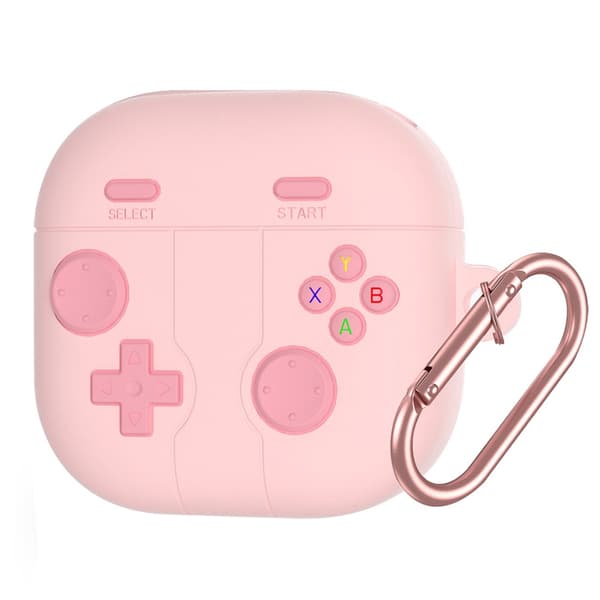 SKALO Game Controller Silikone Cover til Samsung Galaxy Buds4 - Pink