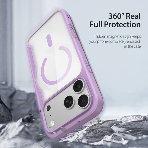 DUX DUCIS Skin X Pro Flip Cover til iPhone 18 Pro Max - Lilla