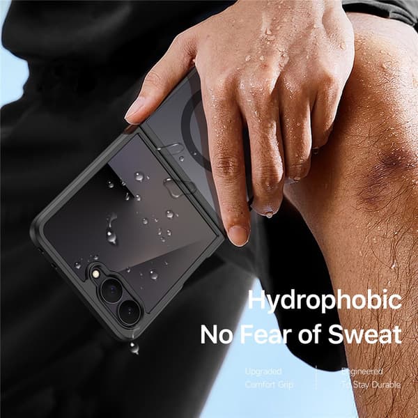 DUX DUCIS Aimo Series Cover til Samsung Galaxy Z Flip8 - Sort
