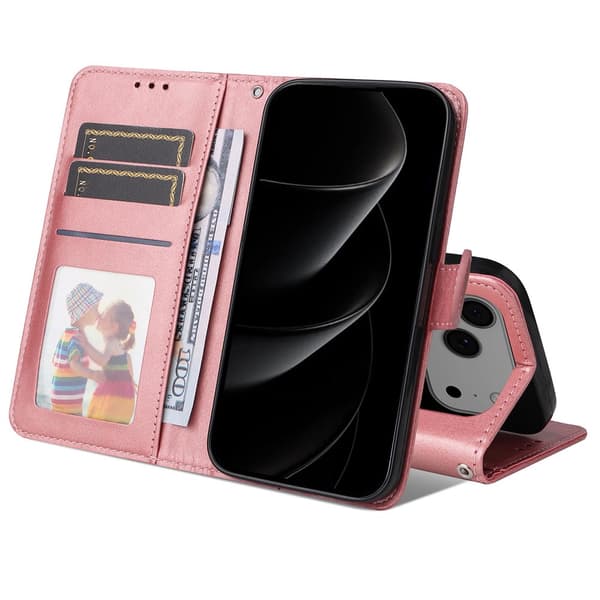 SKALO PU-læder Flip Cover til iPhone 18 Pro Max