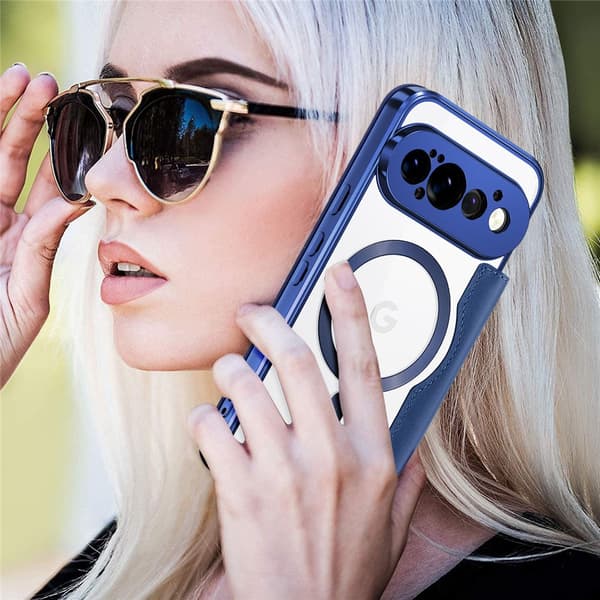 SKALO Slim Cover til Google Pixel 11 Pro - Blå