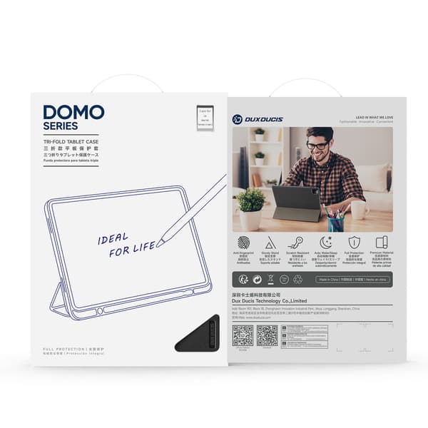DUX DUCIS Lenovo Idea Tab 11" DOMO Series Cover - Sort
