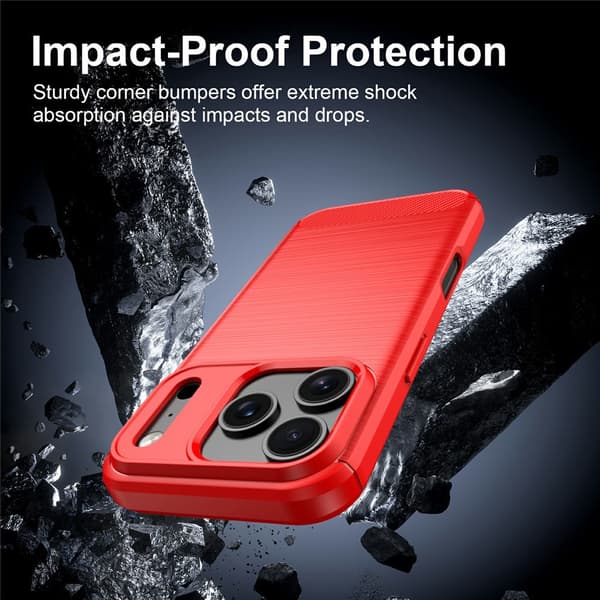 SKALO Armor Carbon  för iPhone 18 Pro Max Cover til iPhone 18 Pro Max