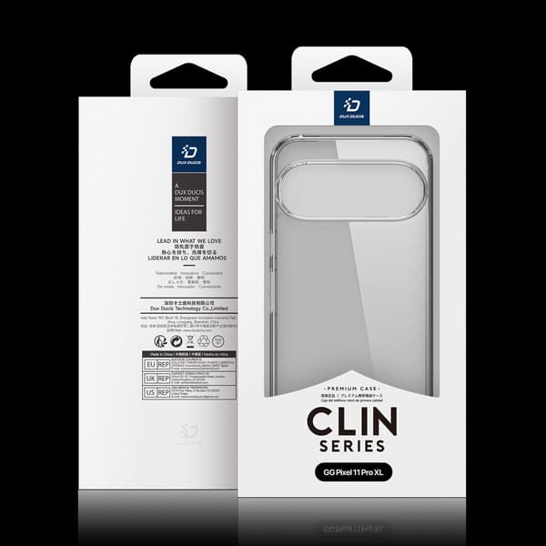 DUX DUCIS Clin Series Skal för Google Pixel 11 Pro XL - Transparent