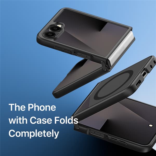 DUX DUCIS Aimo Series Cover til Samsung Galaxy Z Flip8 - Sort