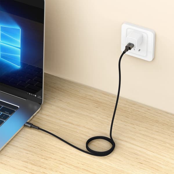 Tech-Protect Ultraboost DNA USB-A til USB-C-kabel 3A 2m - Iron Grey