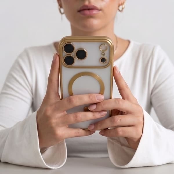 Tech-Protect MagFlex MagSafe Cover til iPhone 18 Pro - Shiny Gold