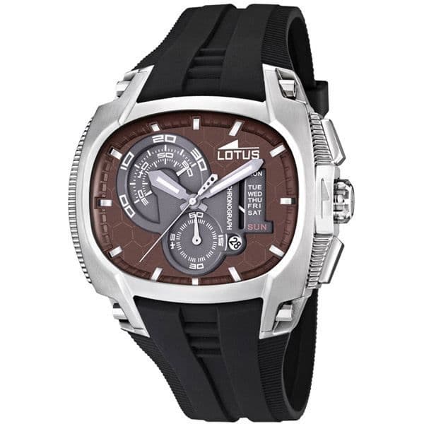 Herrklocka - Quartz - Brun - L15754-3