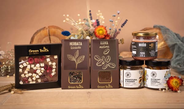 Presentkorg Set Te Kaffe Choklad Låda